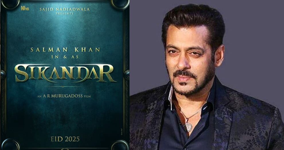Salman Khan books next Eid, Announces Sikandar With Director AR Murugadoss
